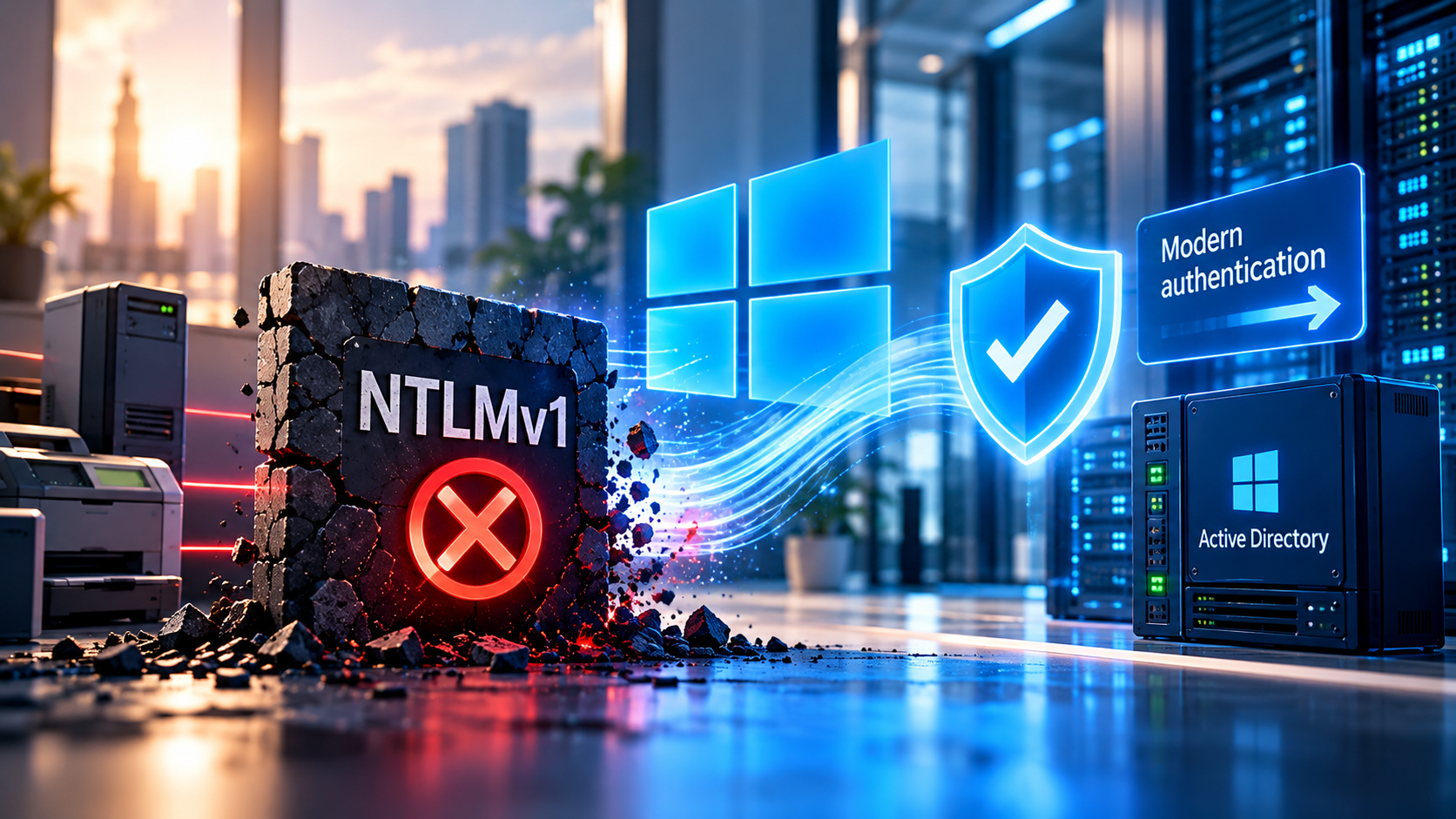 Windows blokkeert NTLMv1-SSO: gevolgen voor wifi en VPN (MC1508562)