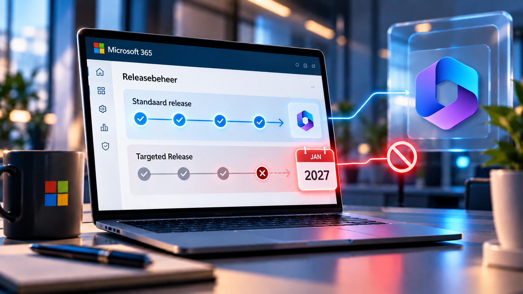 Microsoft 365 stopt met Targeted Release in januari 2027 (MC1490899)