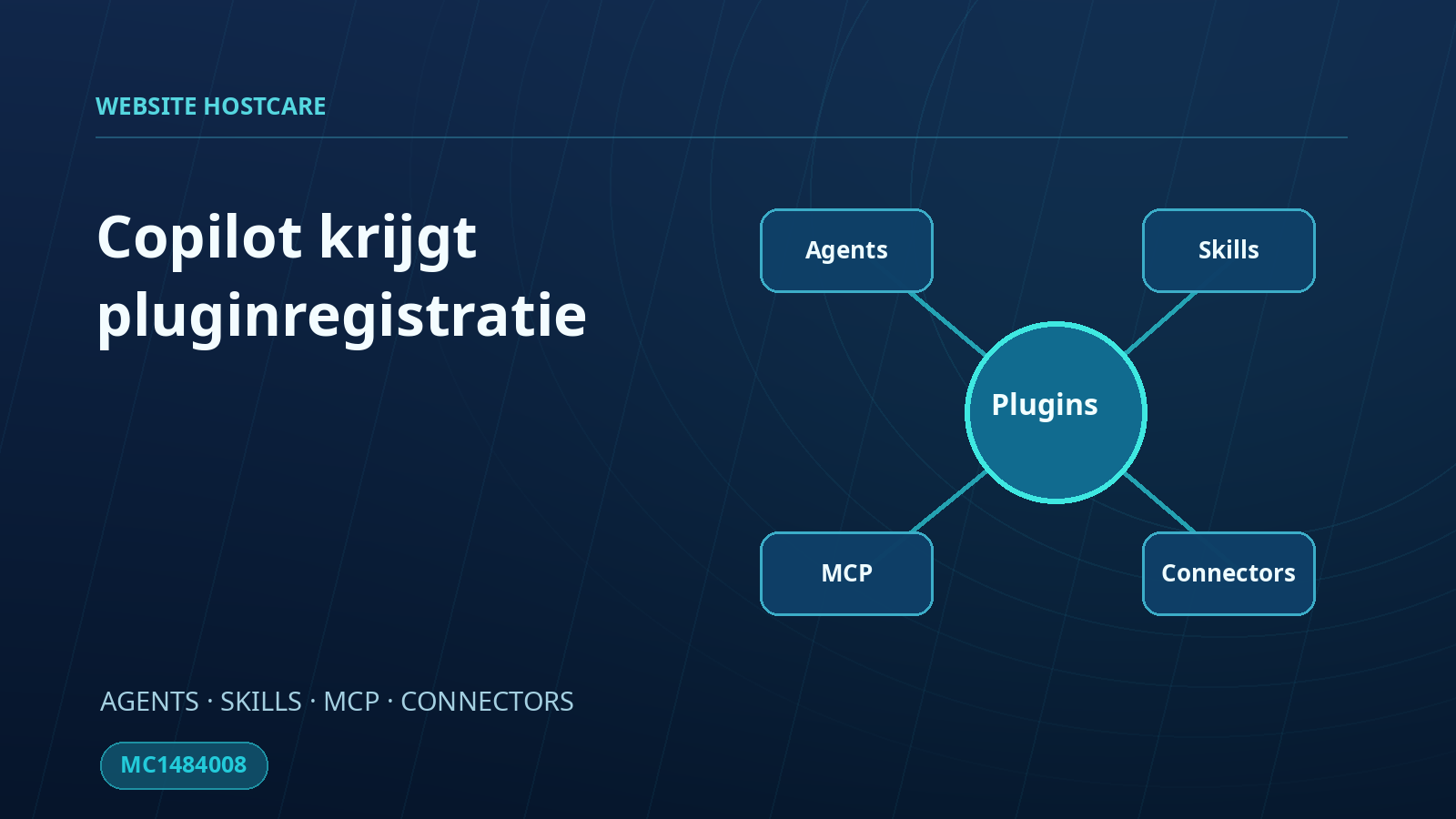 Microsoft introduceert centrale pluginregistratie voor Copilot (MC1484008)