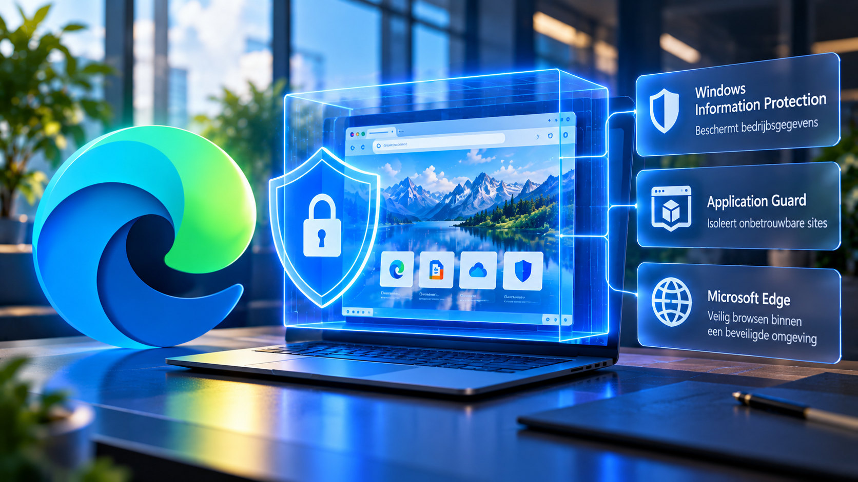 Microsoft Edge neemt afscheid van Windows Information Protection en Application Guard (MC1459132)