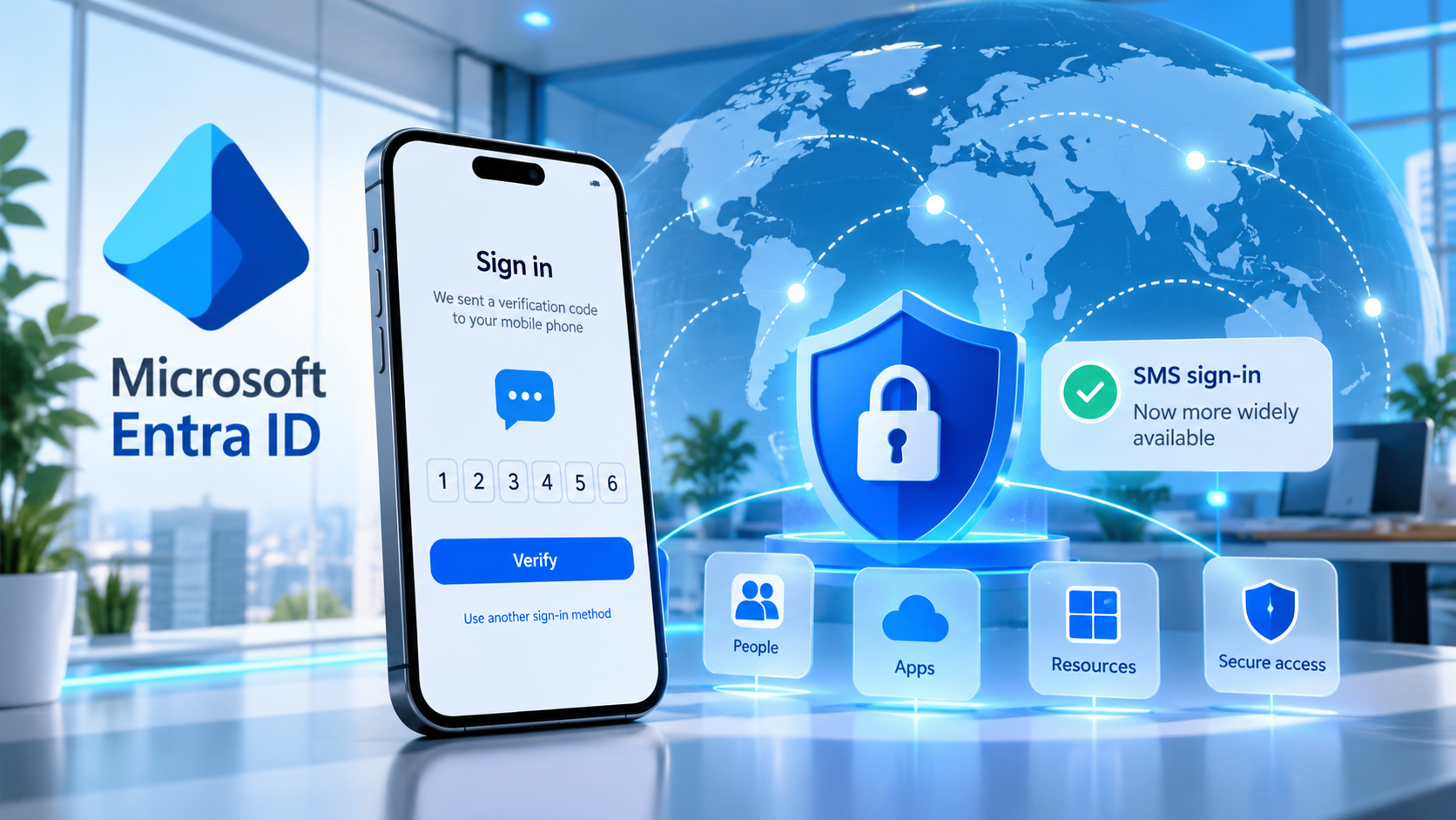 Entra ID stopt met sms-aanmelding als eerste factor in 2027 (MC1474104)